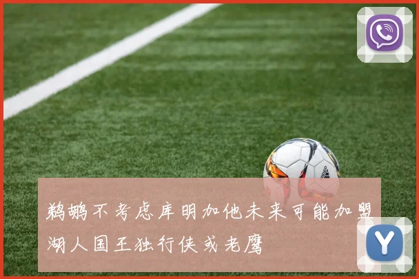 鹈鹕不考虑库明加他未来可能加盟湖人国王独行侠或老鹰